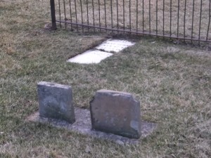 Finally the Seward Family Cemetery comes out of hiding and reveals itself.